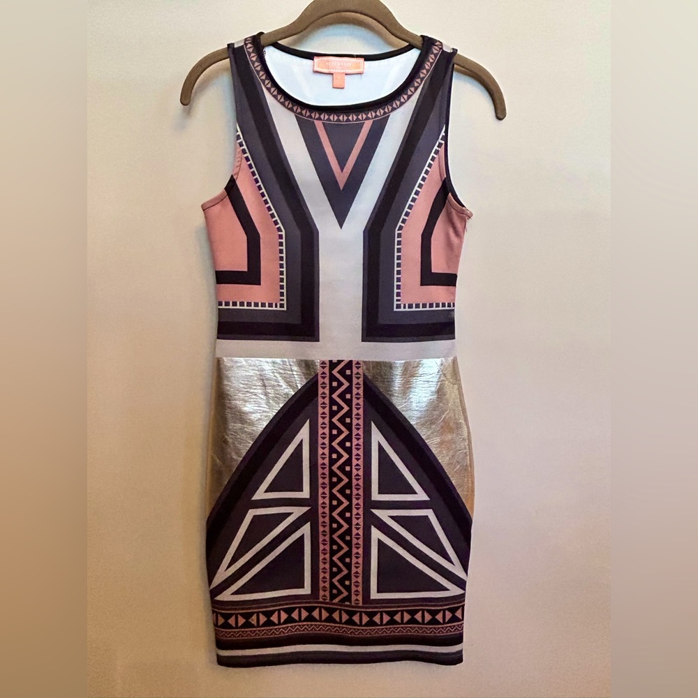 Peachpuff sleeveless dress Size S